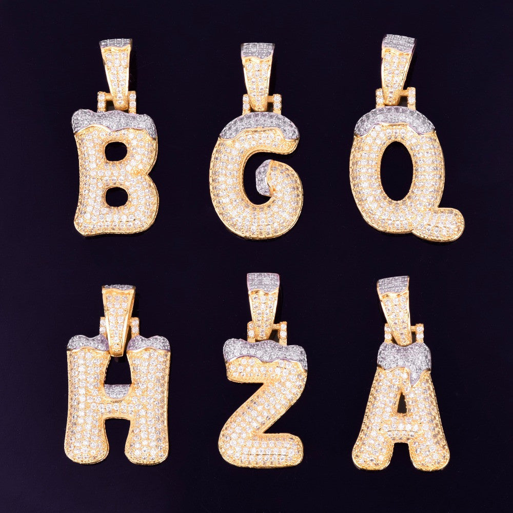 Snow Capped Bling Letters