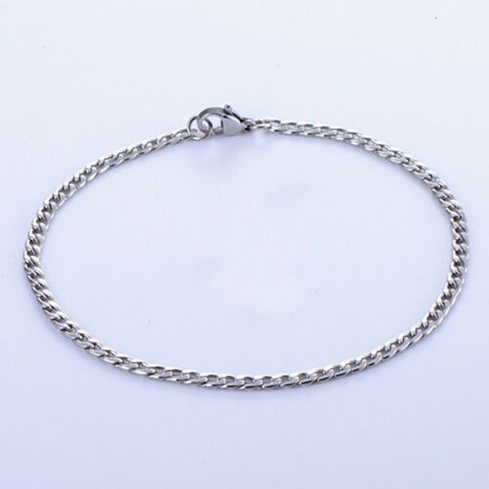 14k Gold Silver Black Stainless Steel Cuban Link Bracelets