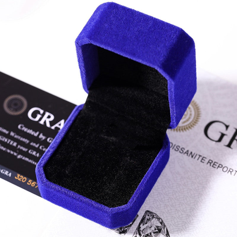 Ladies Genuine  0.5CT VVS Solid Sterling Silver Iced Luxury Bracelet