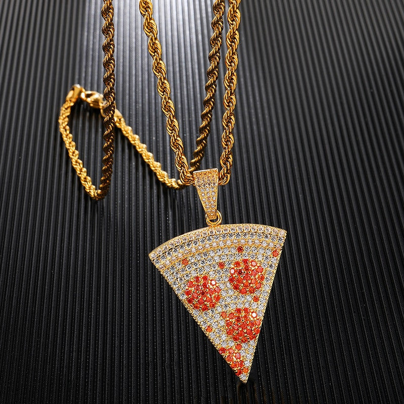 Hip Hop Pizza Pendant