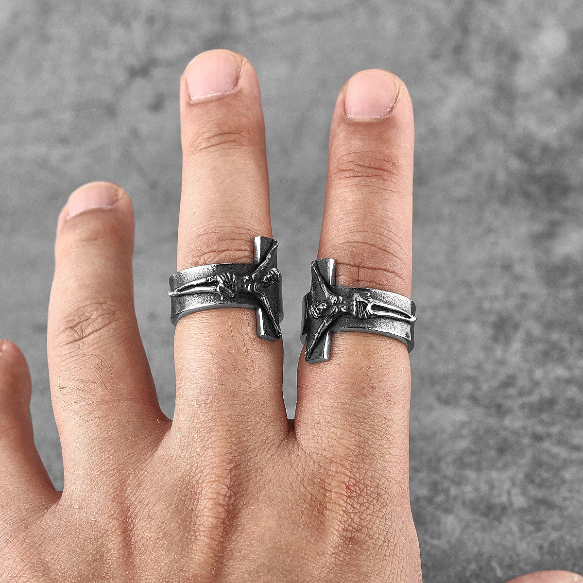 Judgment Of God | 316L No Fade Stainless Steel Jesus Spiritual Hip Hop Ring