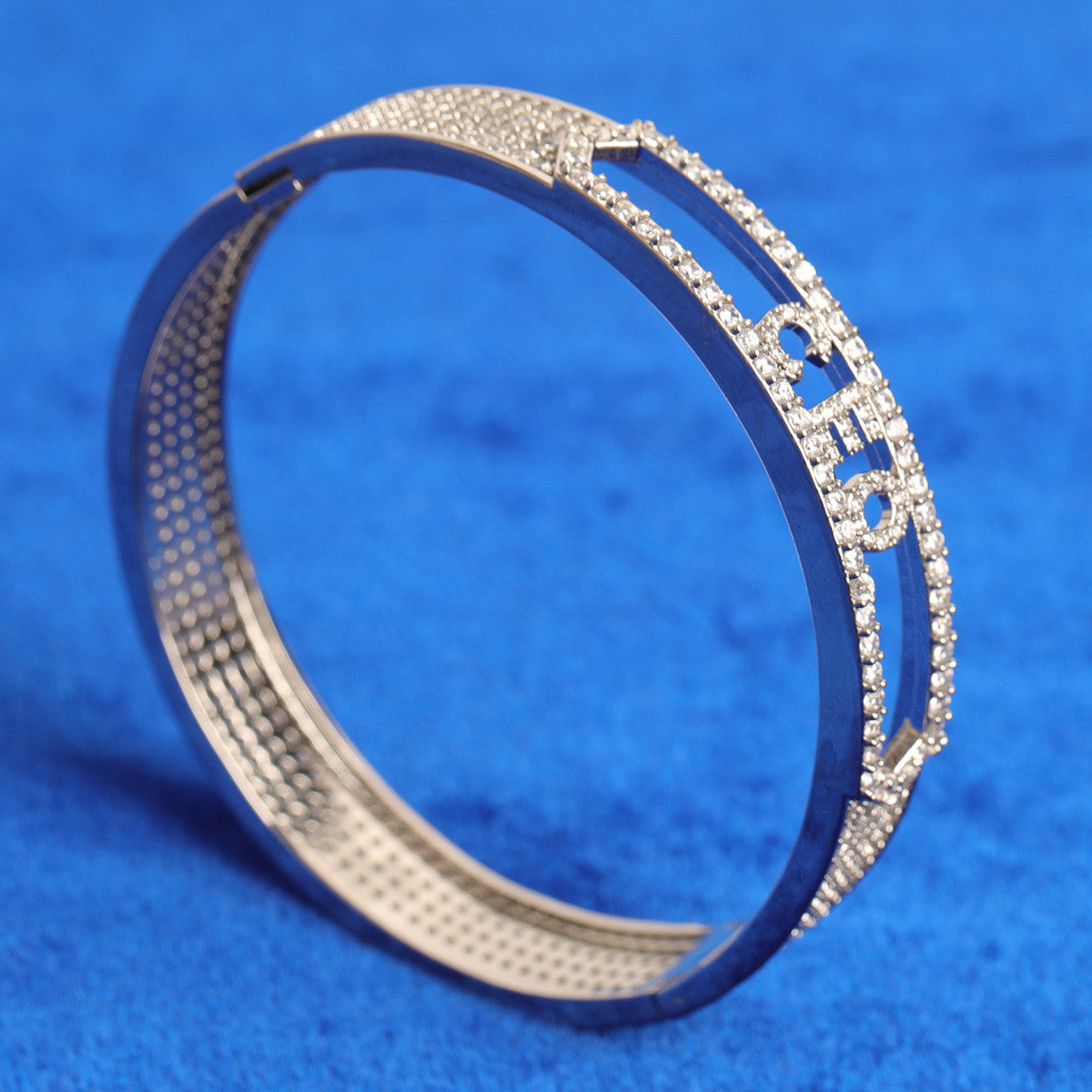 Royal Monogram | VVS Diamond CZ Custom Name Initial Bling Bracelet