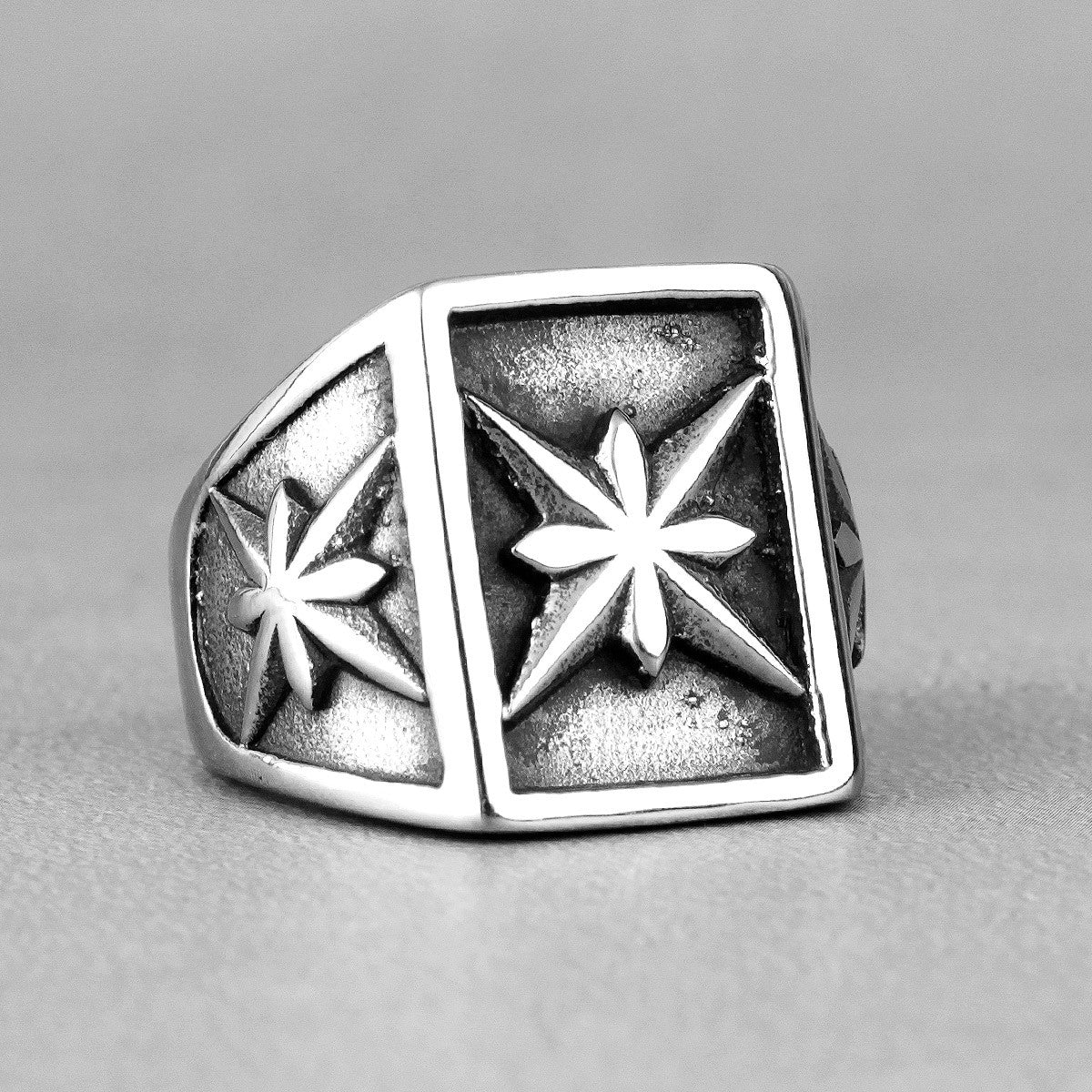 Polaris Star | 316L No Fade Stainless Steel Celestial Pole Star Street Wear Ring