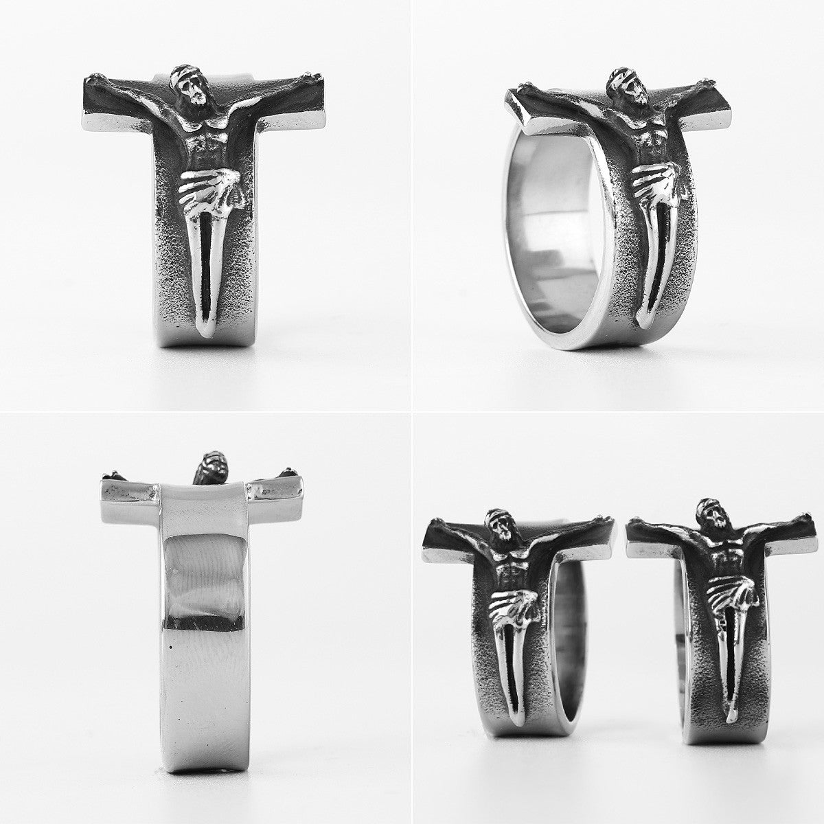 Judgment Of God | 316L No Fade Stainless Steel Jesus Spiritual Hip Hop Ring