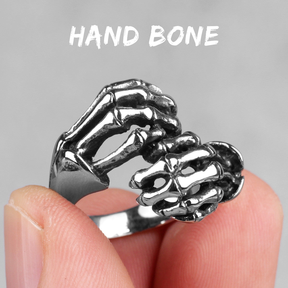 Skull Head Collection | Stainless Steel Wicked Skulls 316L No Fade Bike Skull Rings