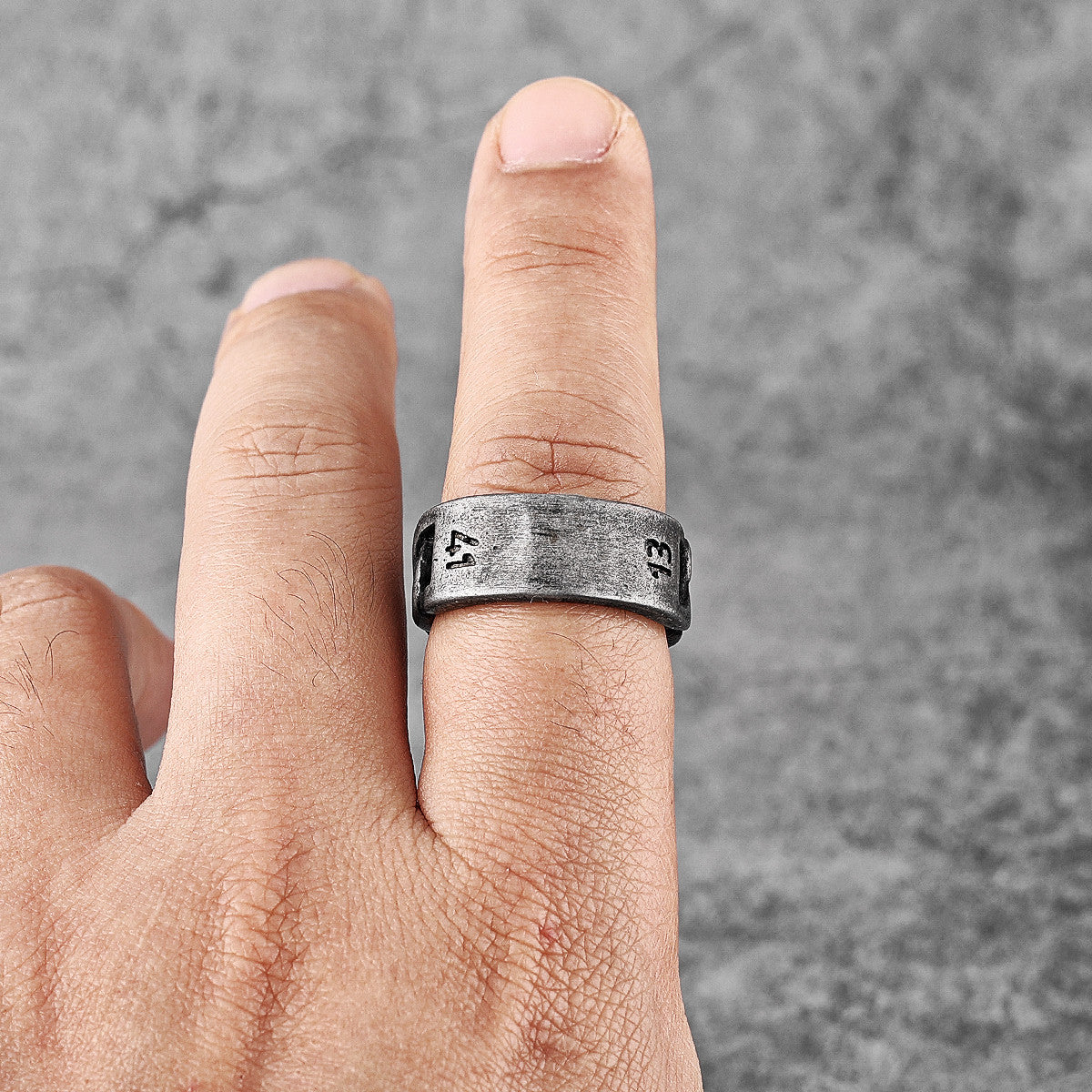 Cuban Link 1314 Forever Love 316L No Fade Stainless Steel Street Wear Rings