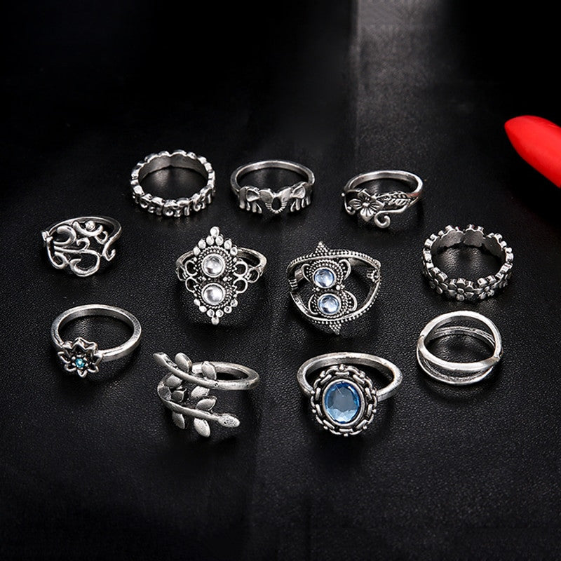 Boho Ring Set