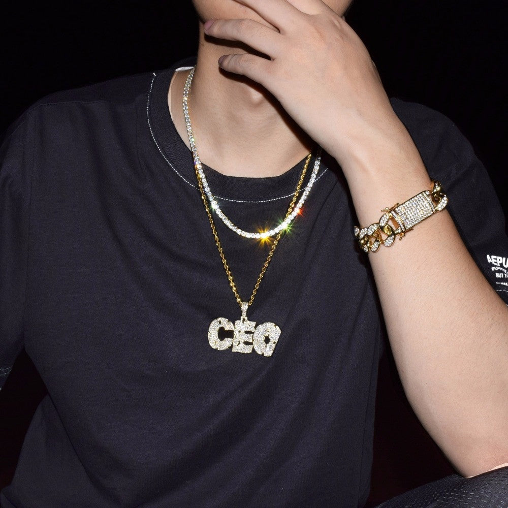 Hollow Coin | Custom Made 5AAAAA VVS Diamond Nameplate Hip Hop Pendant