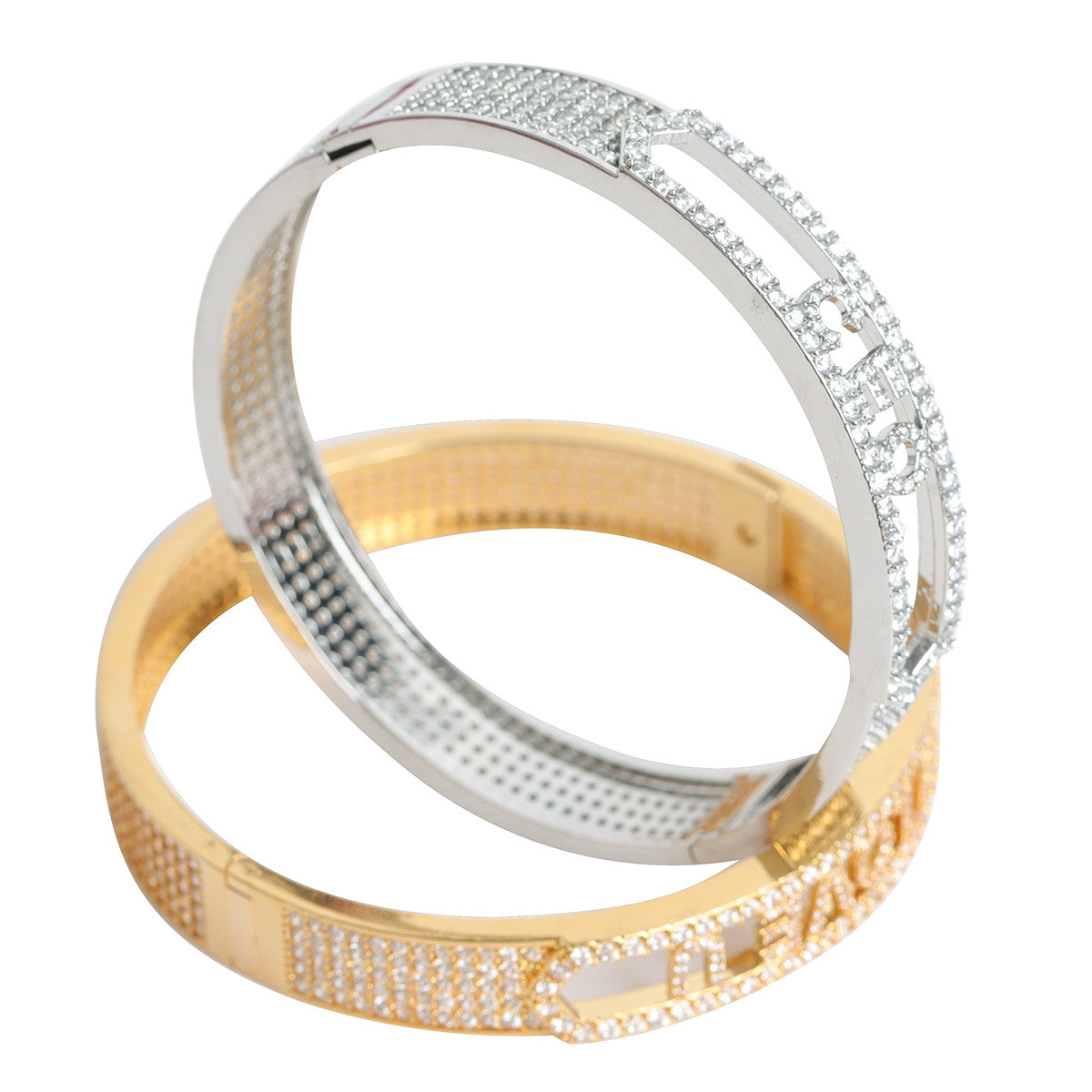 Royal Monogram | VVS Diamond CZ Custom Name Initial Bling Bracelet