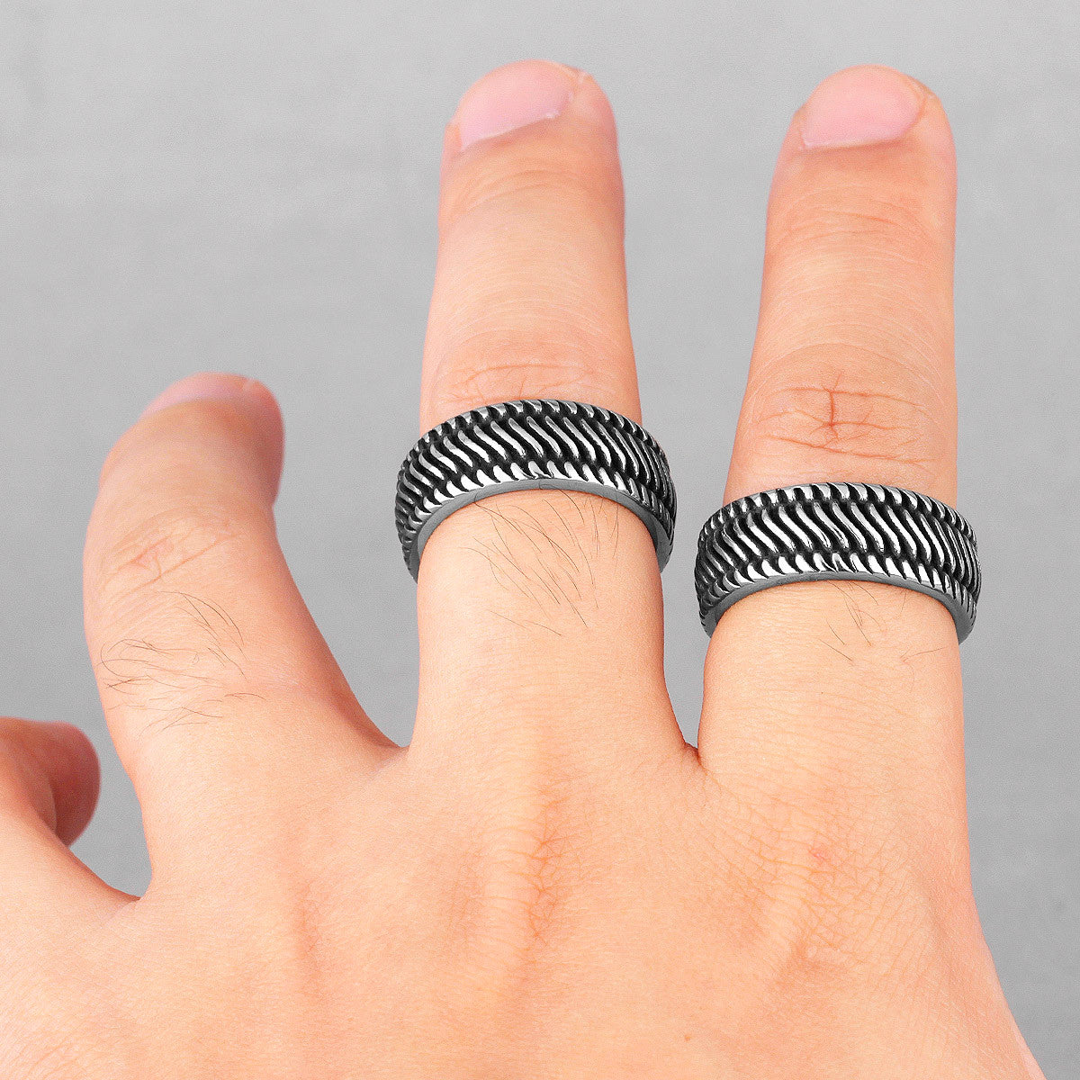Tires | 316L Stainless Steel Wheel Tire Street Wear Hip Hop Rings