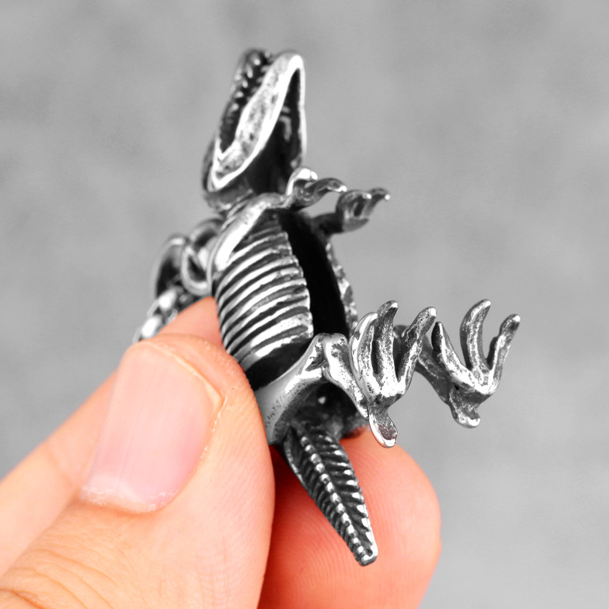Rex Steel | The Mighty Tyrannosaurus Dinosaur Fossil Street Wear Pendant