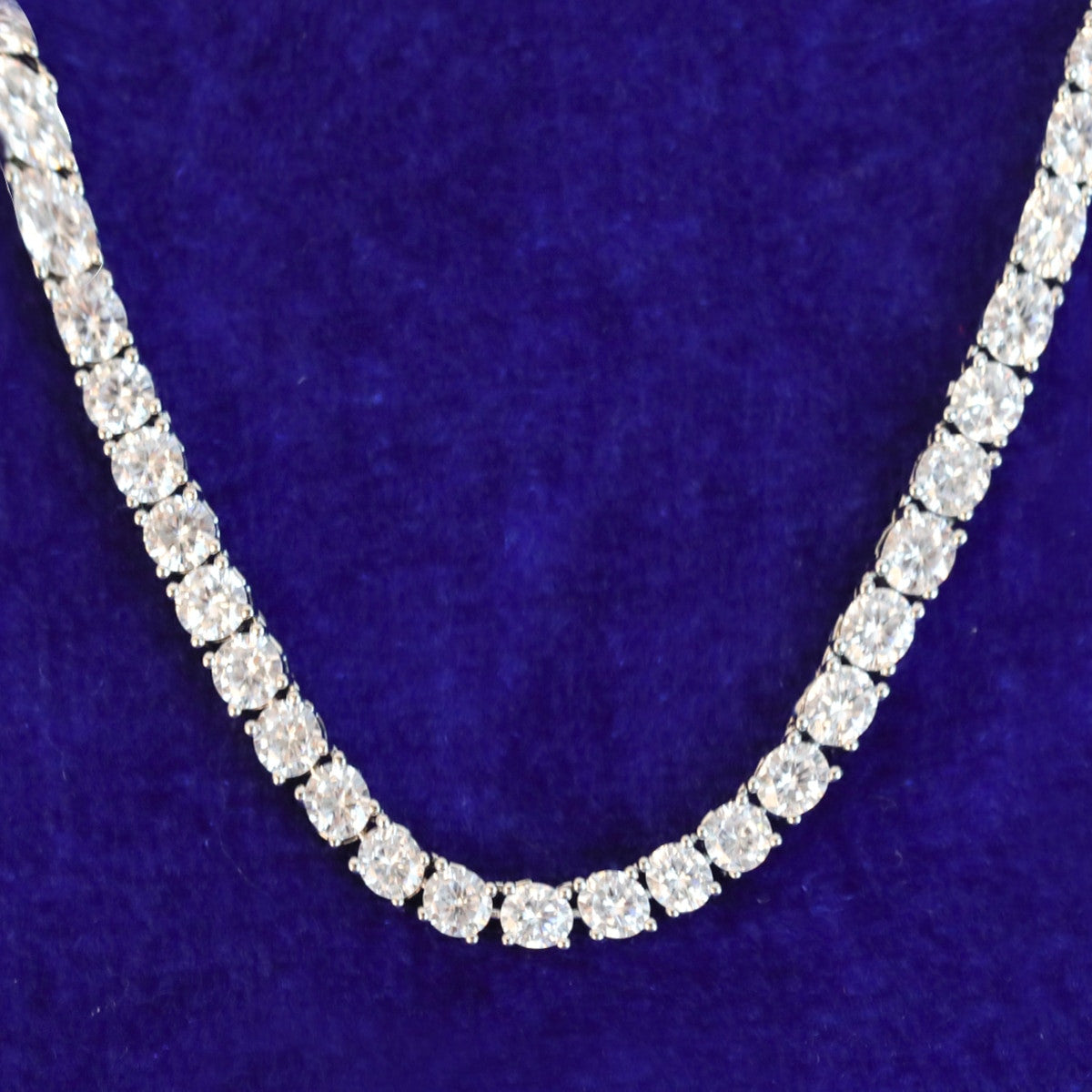 Still Water | VVS Diamond CZ Spring Clasp 3mm-6mm Bling Tennis Chain Necklace