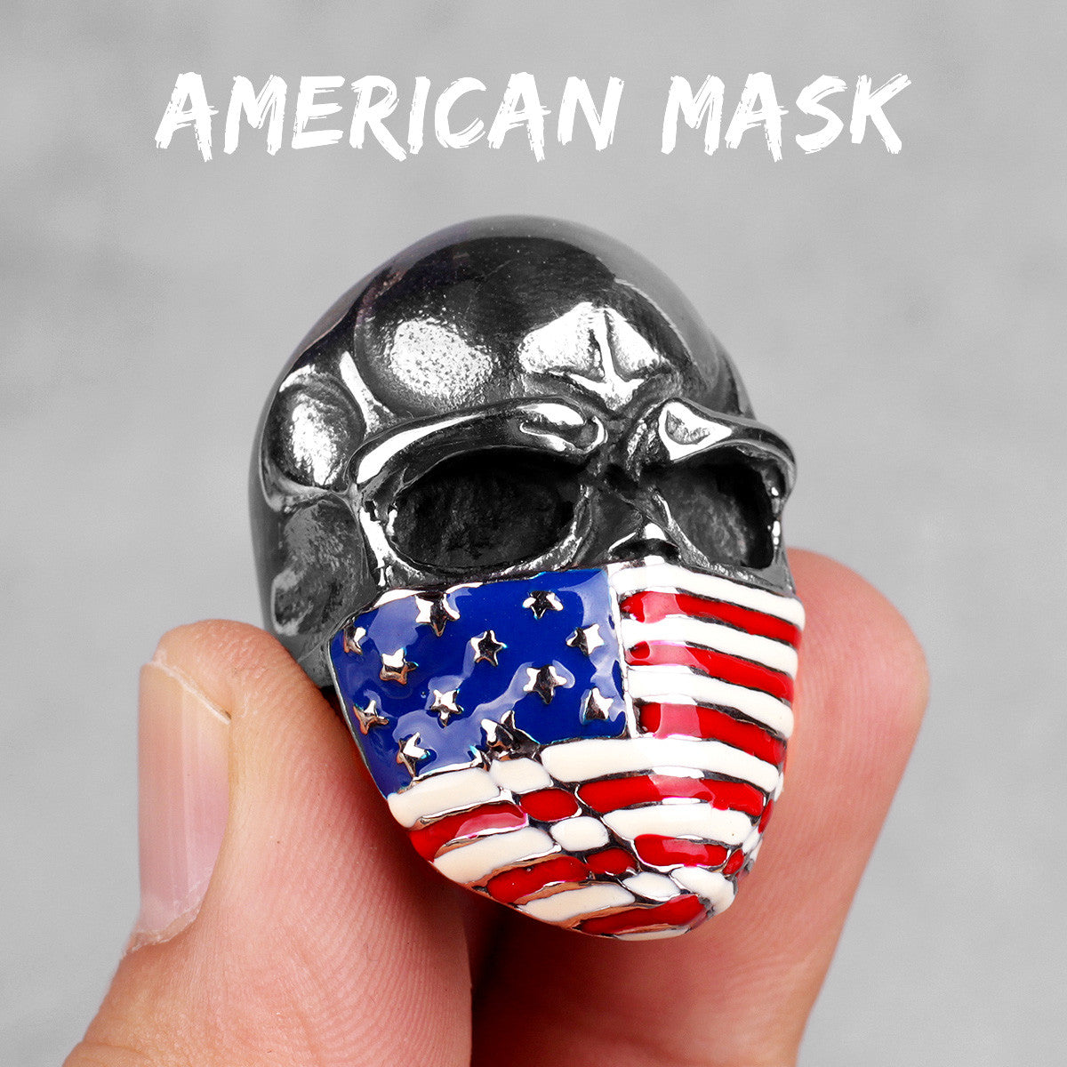 Skull Head Collection | Stainless Steel Wicked Skulls 316L No Fade Bike Skull Rings
