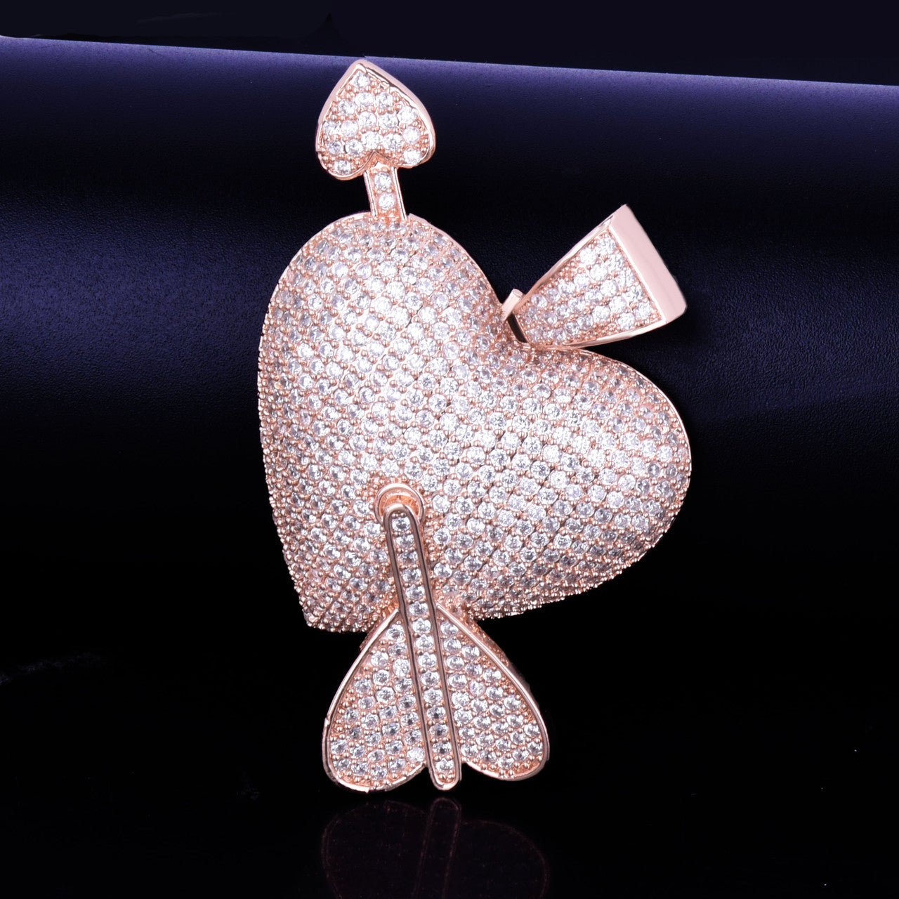 Rose Gold Hip Hop Jewelry