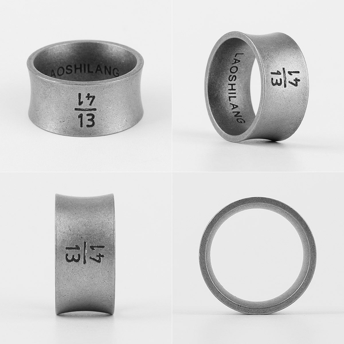 1314 Forever | Stainless Steel Lovers Couple No Fade Street Style Rings