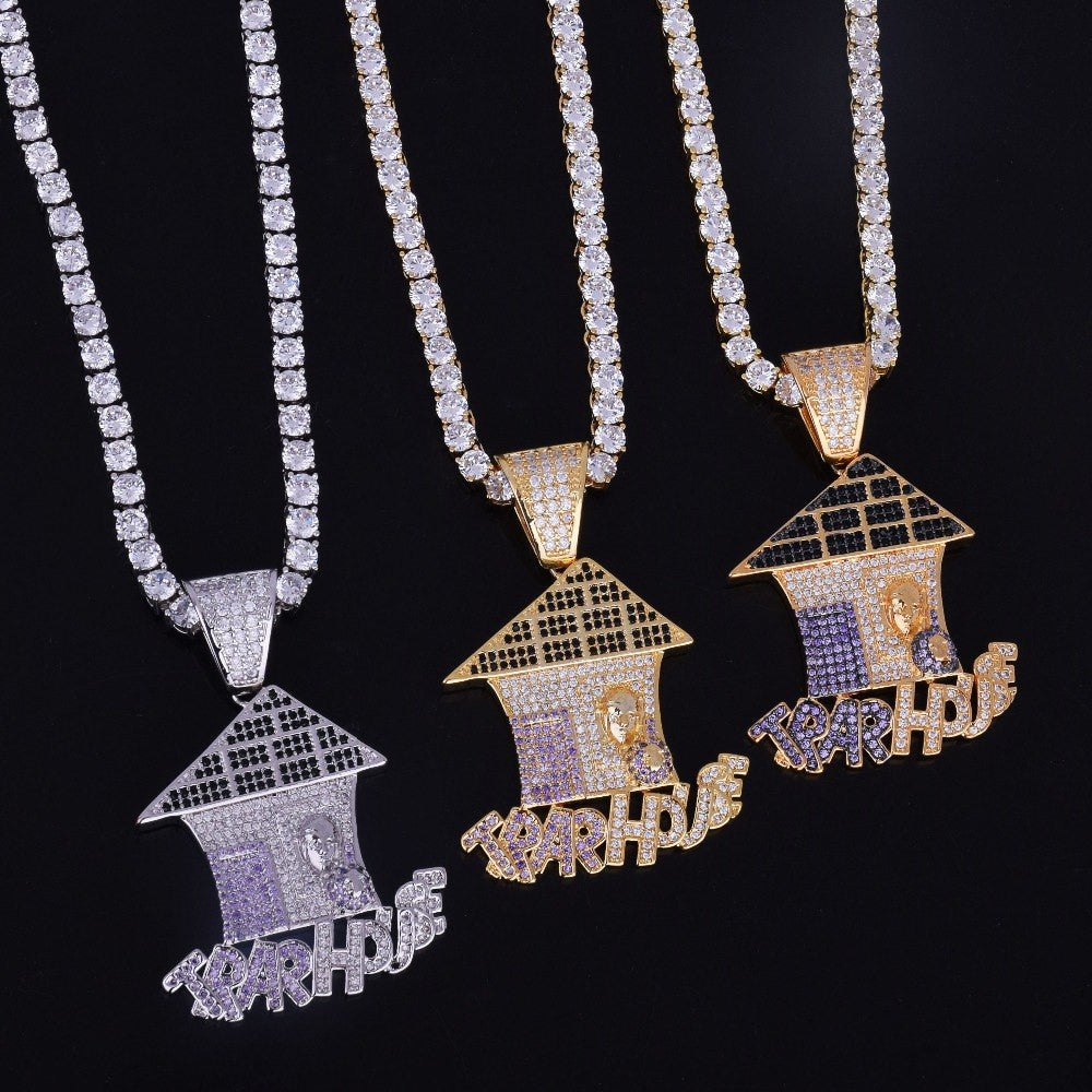 The Trap | 18k Gold 925 Silver Multi Color Hip Hop Trap House