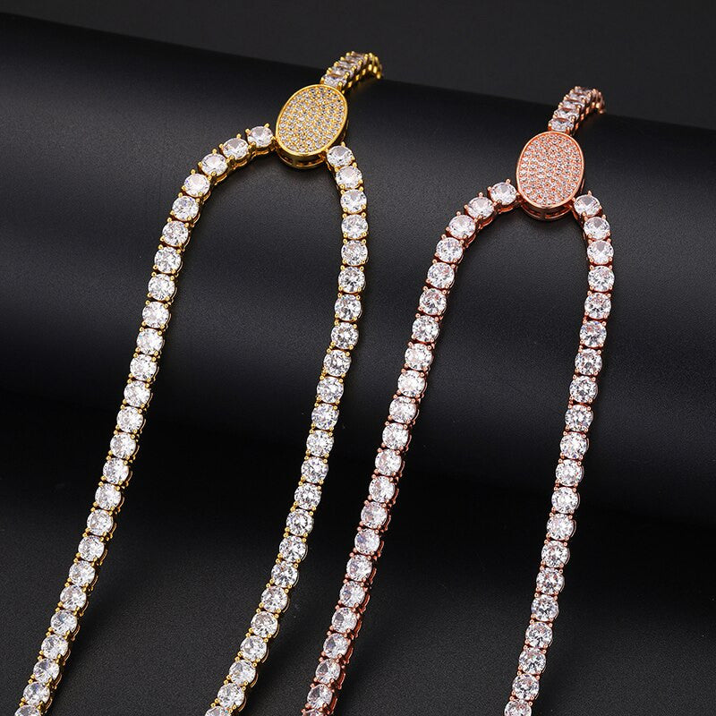 Flooded Ice Genuine VVS Lab Diamond Upside Down Peter Cross Hip Hop Chain Necklace