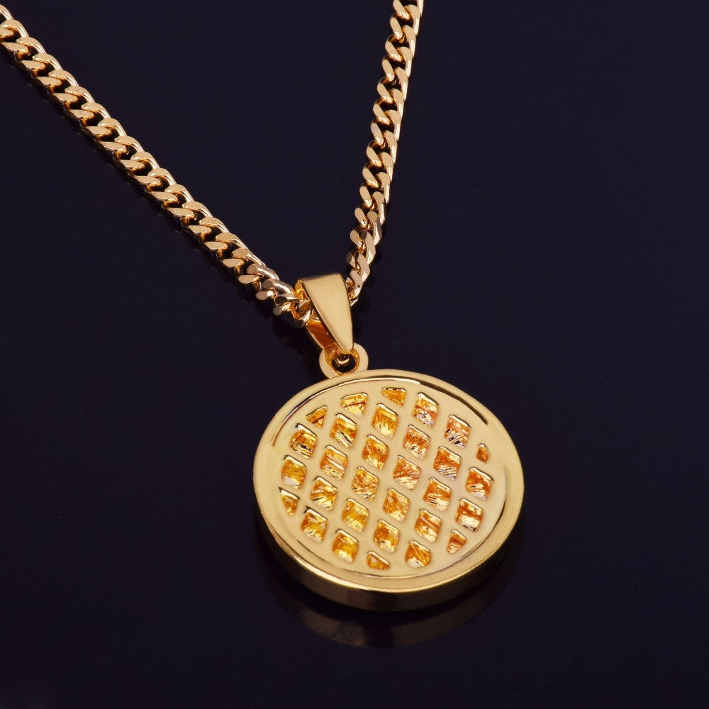 The Christ | 14k Gold 925 Silver VVS Diamond CZ Jesus Face 4 Prong Medallion