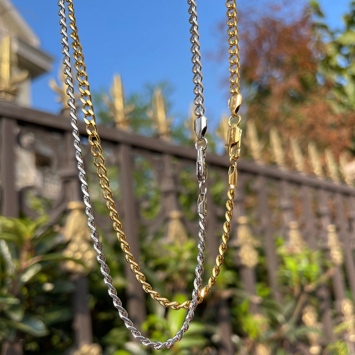 5mm Classic Cuban | No Fade Stainless Steel Hip Hop Link Chain Necklace