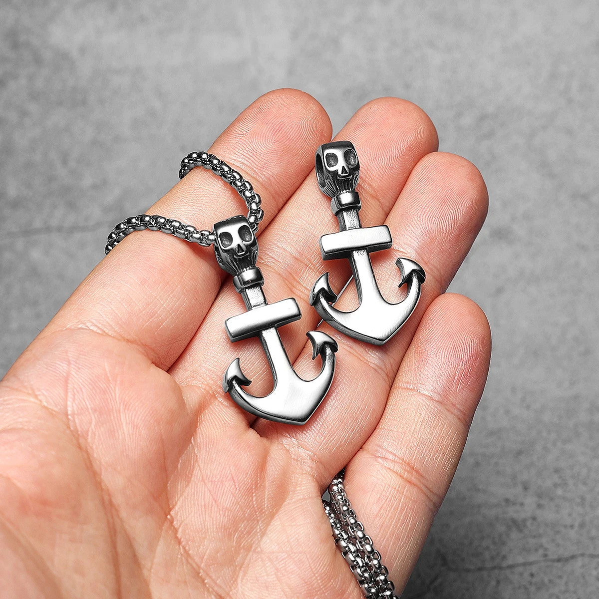 Anchor | 316L No Fade Stainless Steel Nautical Anchor Street Wear Pendant