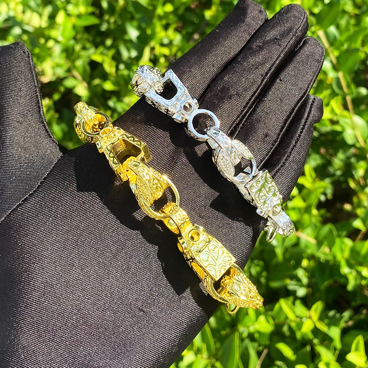 Loyal Royalty | D Block Belcher Clasp Rolo Link Clean Hip Hop Bracelet