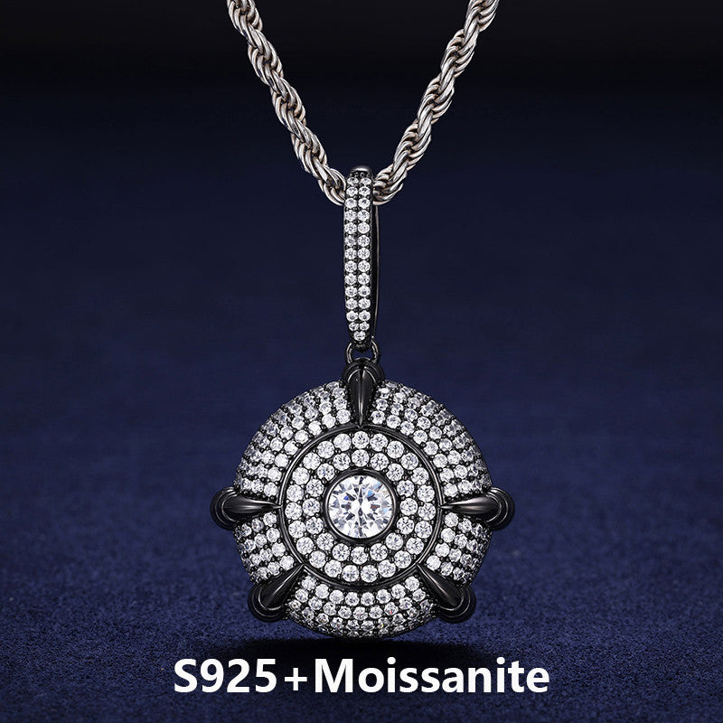 VVS Dragon Claw | Iced Blinged Out Moissanite Diamond Devil's Eye Hip Hop Pendant