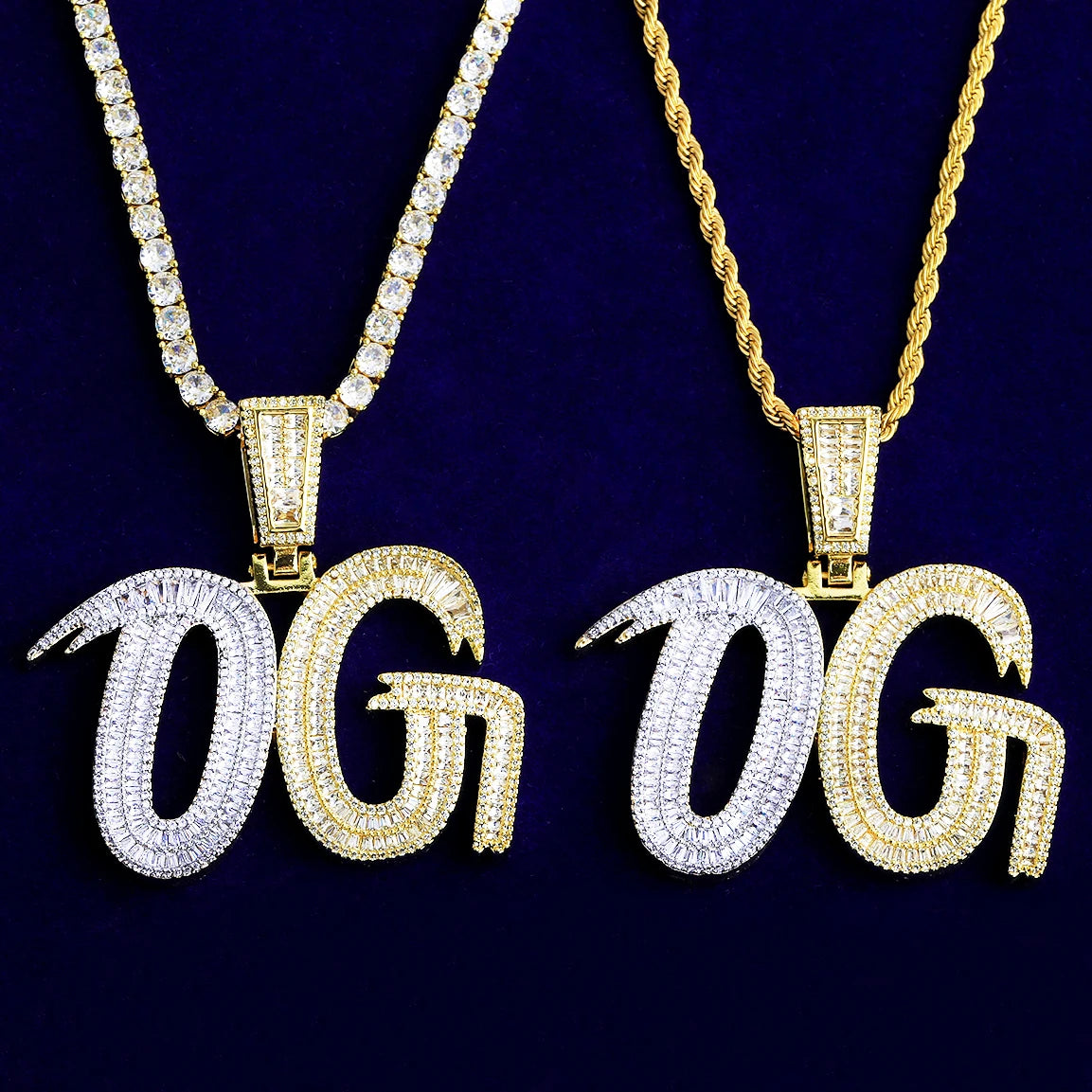 OG | VVS Diamond CZ Original Gangster Luxury 5AA+ Stone Hip Hop Pendant