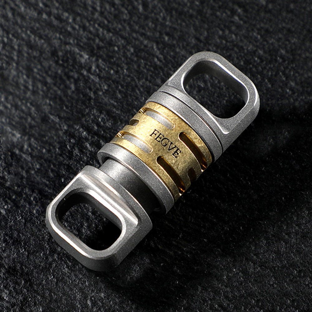 The Quickdraw | No Fade Titanium Luxury Car Key Ring Holder Key Chain