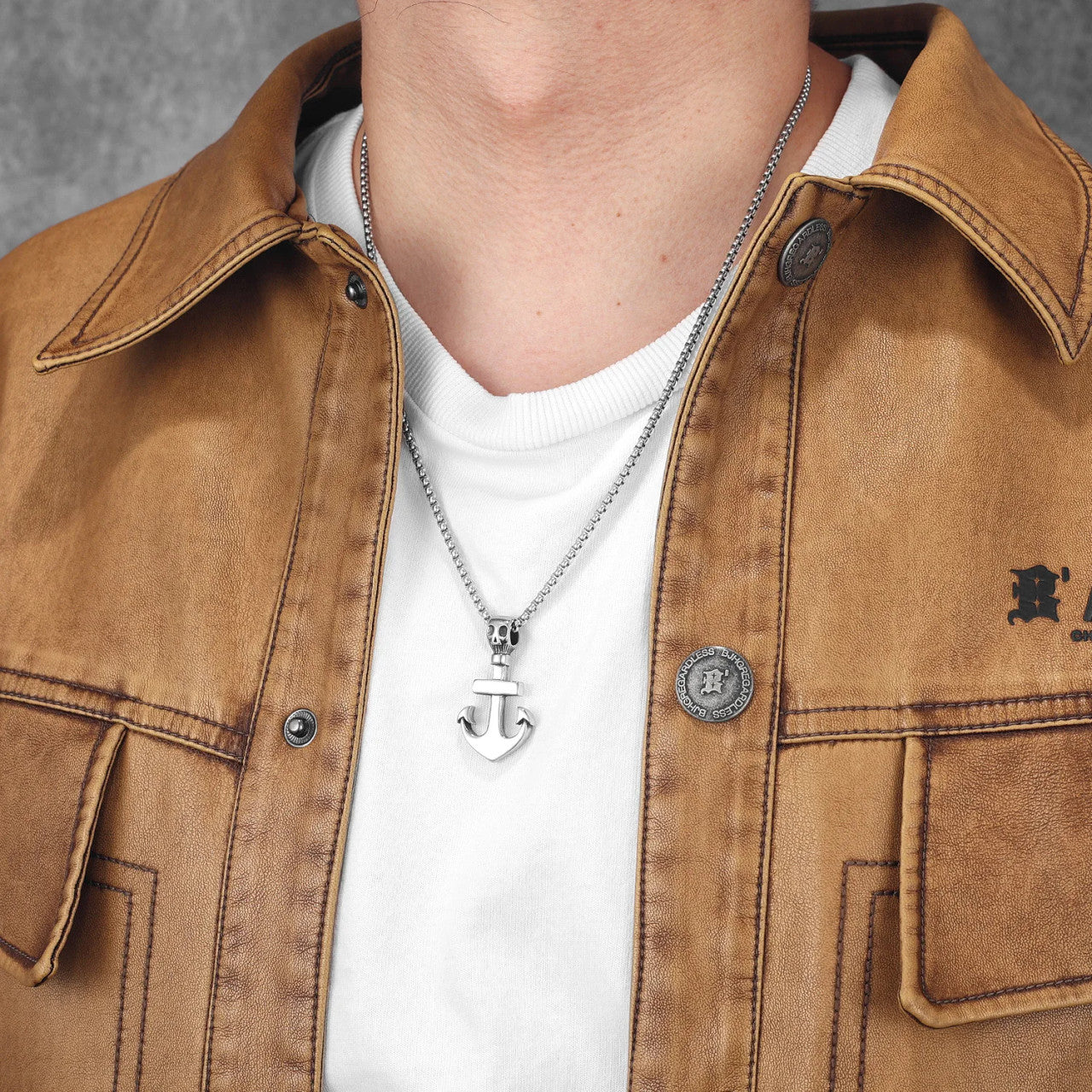 Anchor | 316L No Fade Stainless Steel Nautical Anchor Street Wear Pendant