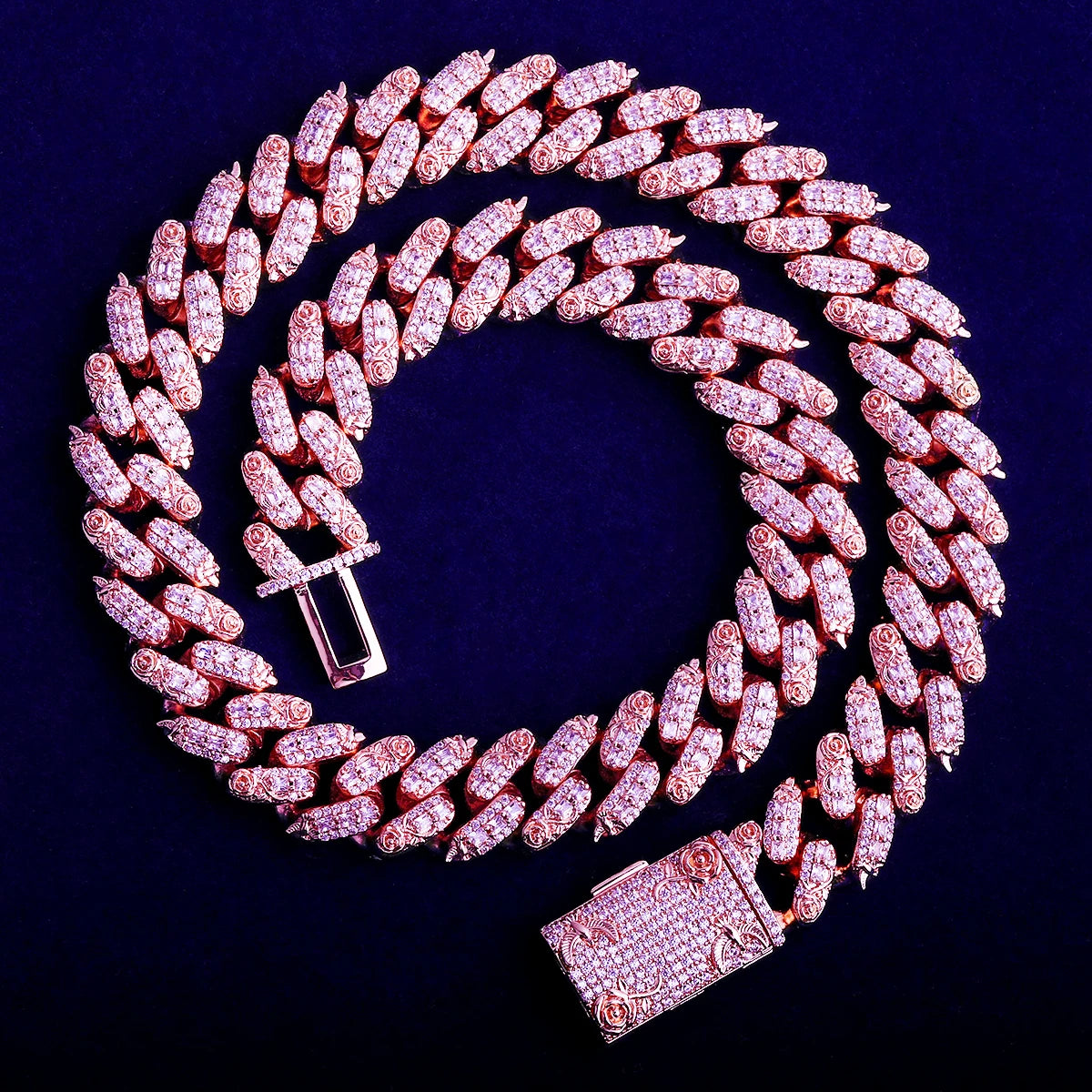 Flora Dove | VVS Diamond CZ Luxury Love Beauty Abundance Miami Cuban Link Chain