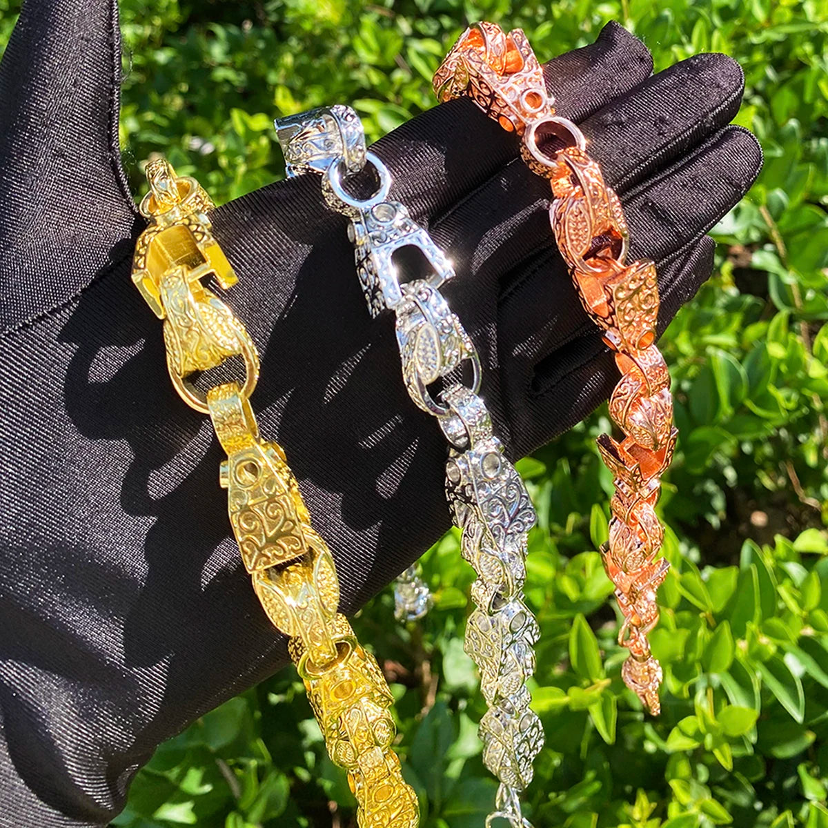 Loyal Royalty | D Block Belcher Clasp Rolo Link Clean Hip Hop Chain Necklace