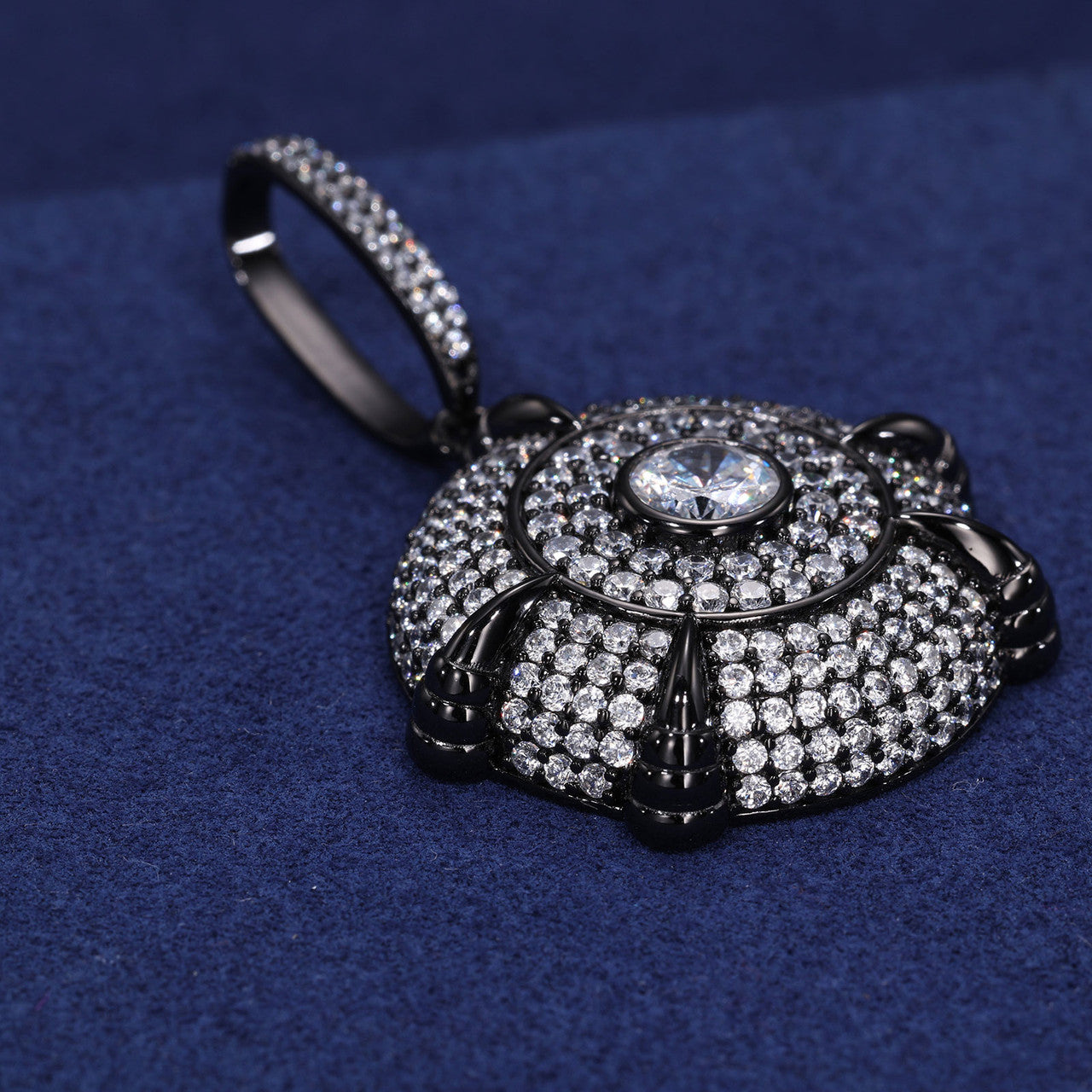 VVS Dragon Claw | Iced Blinged Out Moissanite Diamond Devil's Eye Hip Hop Pendant