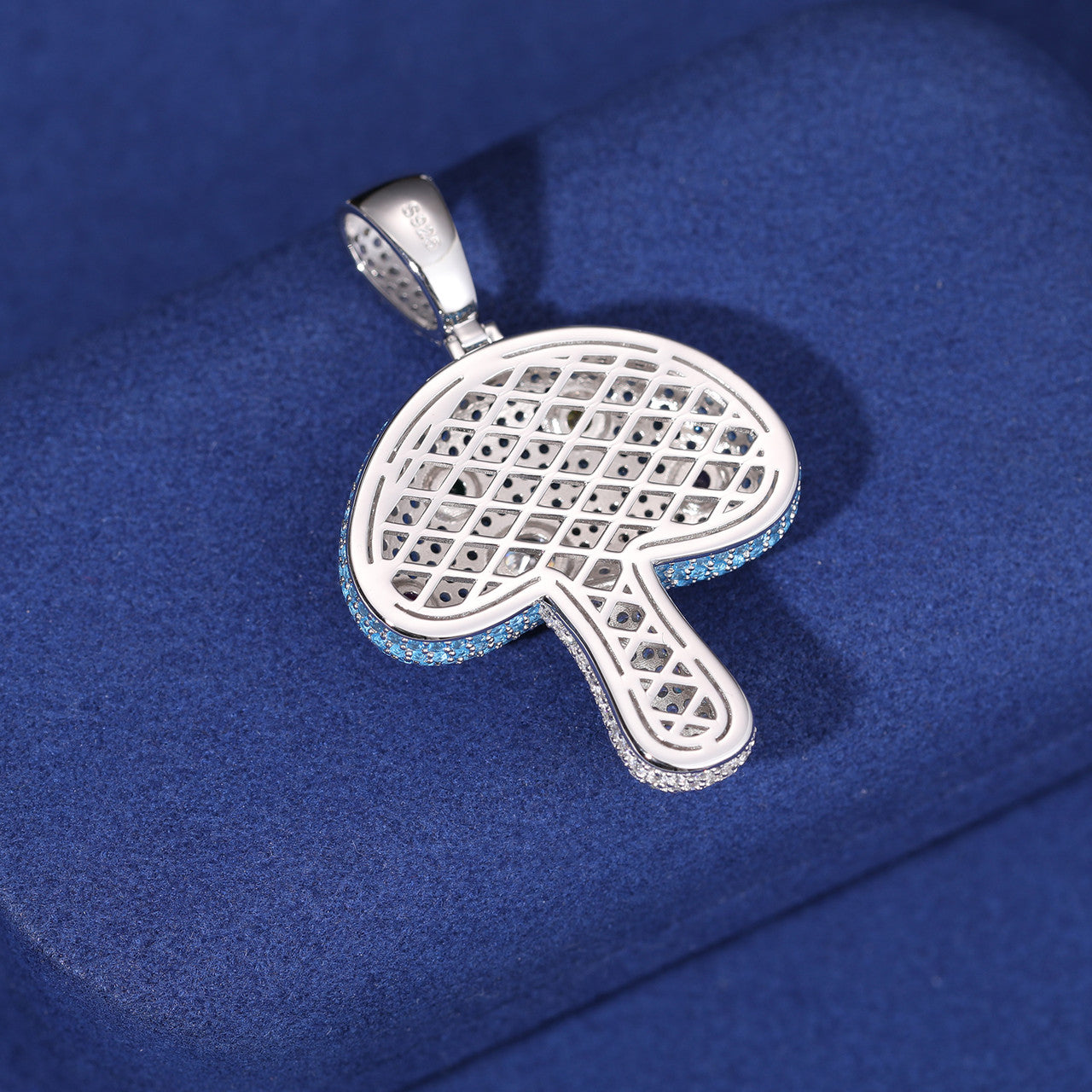 The Magic Mushroom | Moissanite Diamond Iced Blinged Out Gemstone Hip Hop Chain Pendant