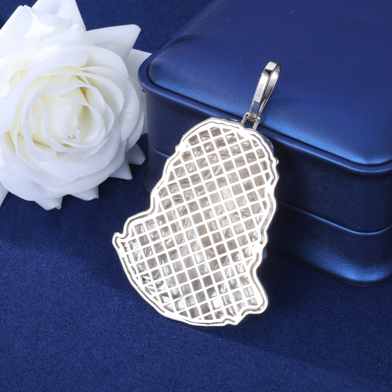 Rock Star Jesus | 18k Gold Over Solid Sterling Silver Christ Jesus Hip Hop Pendant Chain