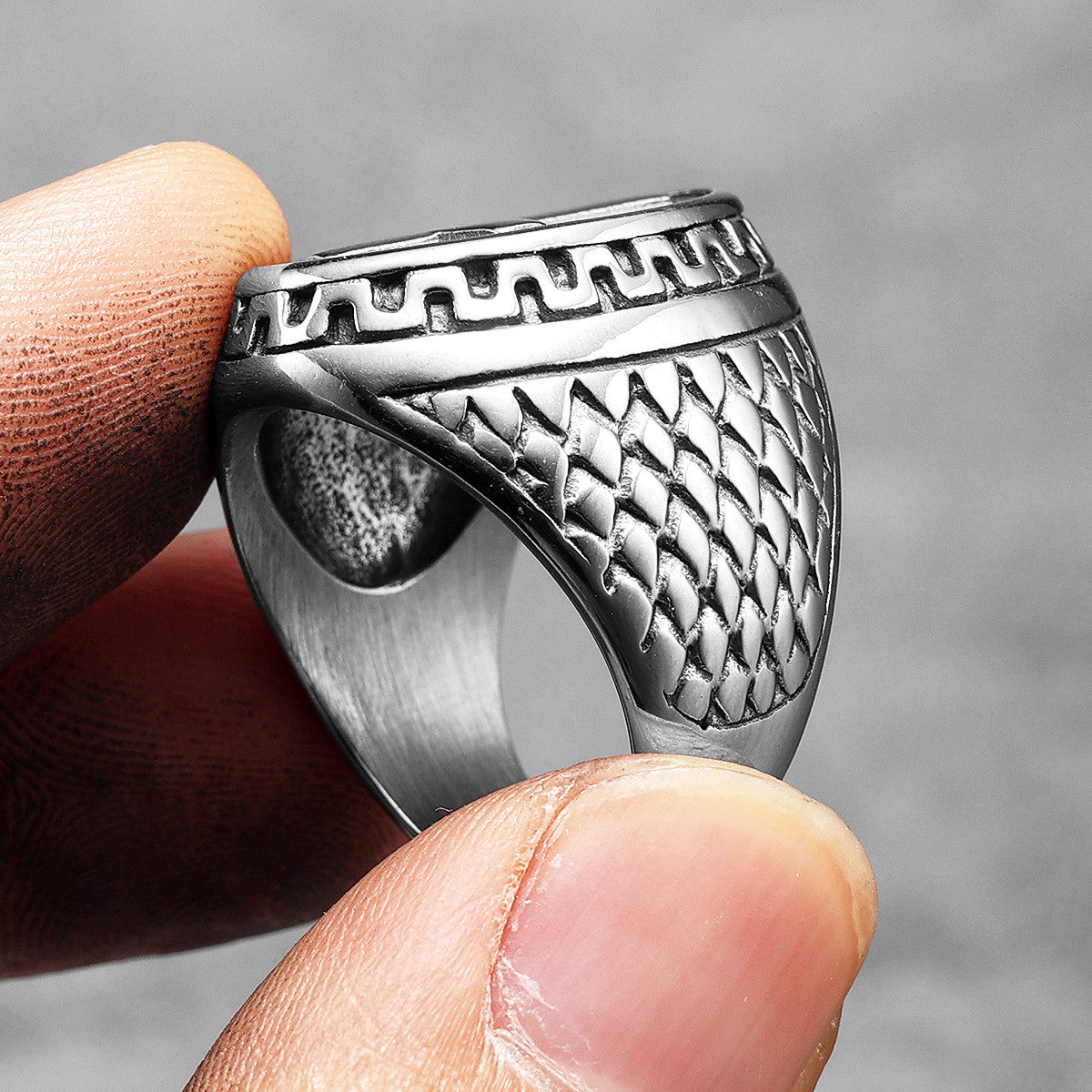 Cross Collection | 316L Stainless Steel Unique Spiritual Cross Street Wear Rings