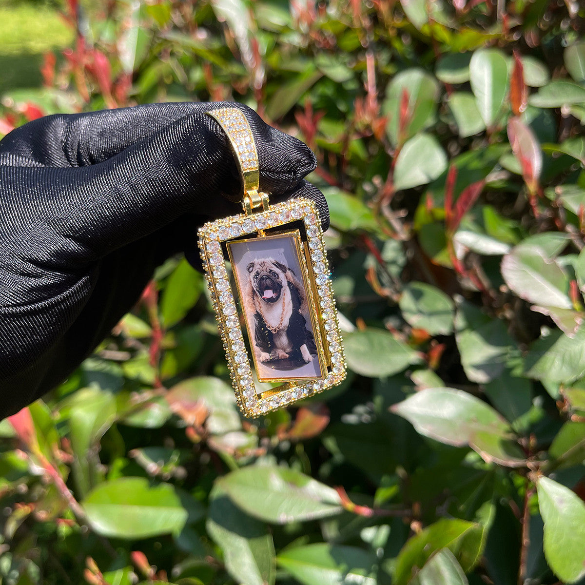 Royal Reflections Frozen Memories Iced Hip Hop Necklace