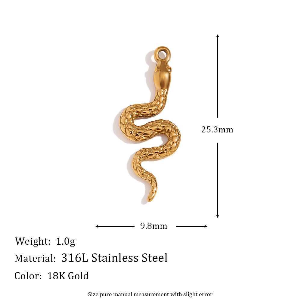 18k Gold Stainless Steel Tarnish Free Cross Bow Freshwater Pearl DIY Necklace Bracelets