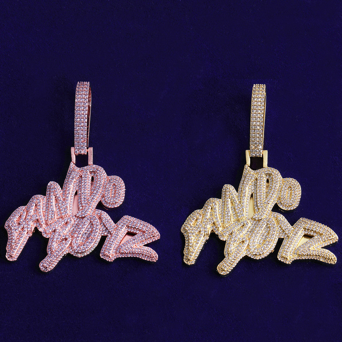 Bando Boyz | VVS Diamond CZ Iced Blinged Out Luxury Hip Hop Pendant
