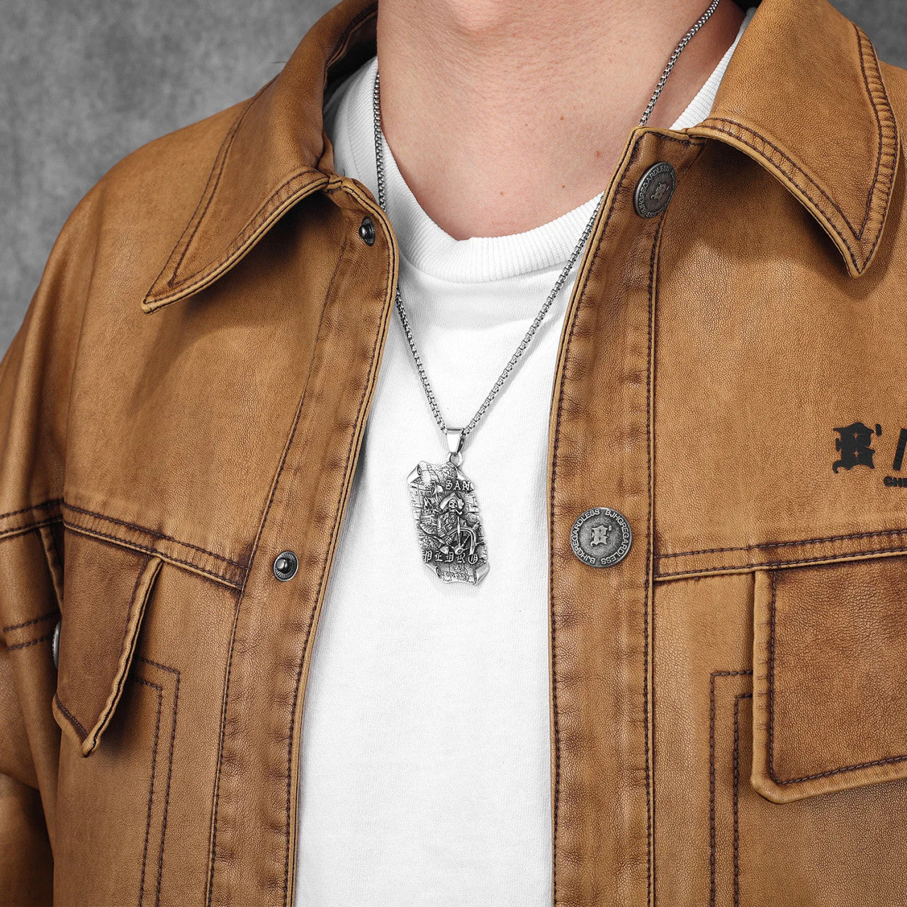 El Capitan | 316L Stainless Steel Pirate Captain San Pedro Street Wear Hip Hop Pendant