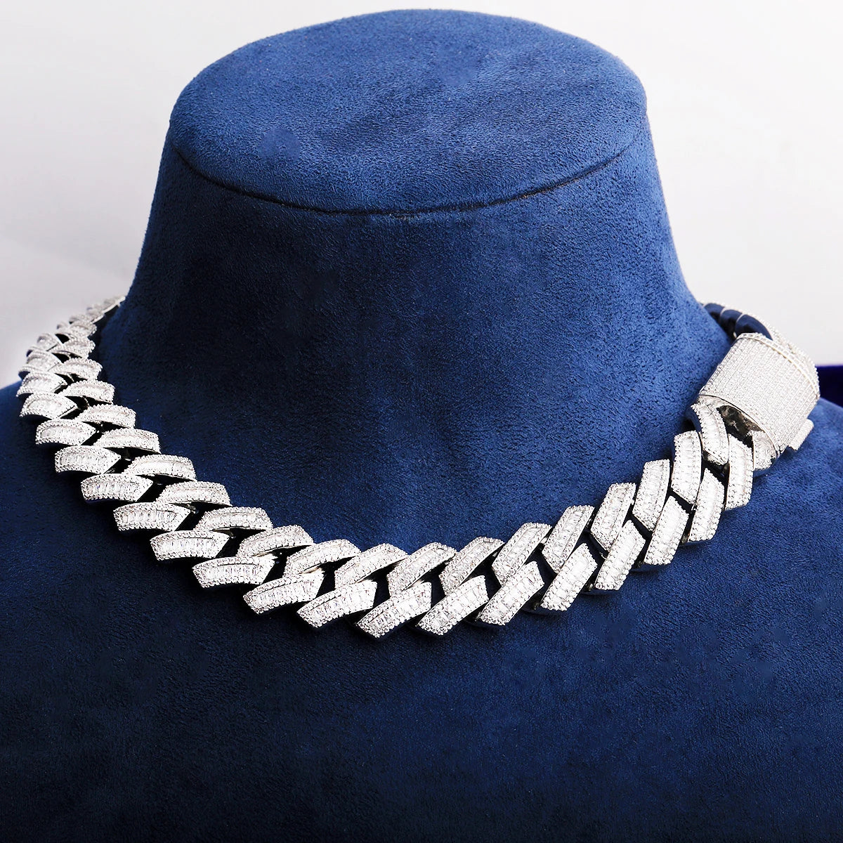 Micro Baguette | VVS Diamond CZ 5AA+ Miami Cuban Link Hip Hop Chain Necklace