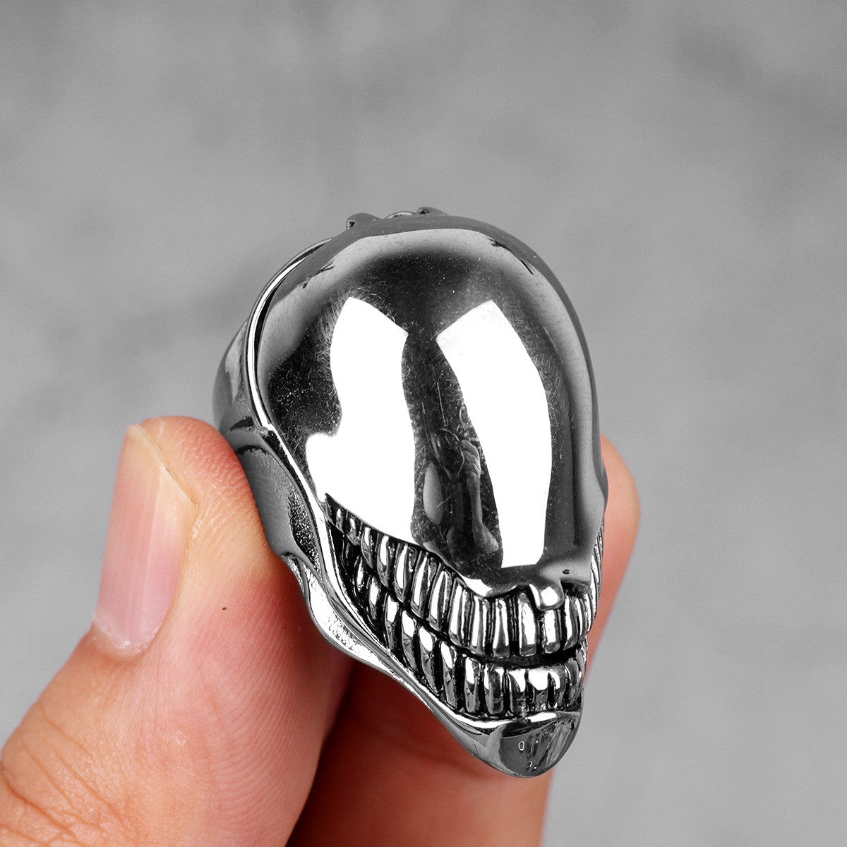 Venom | 316L No Fade Stainless Steel Mens Venom Domineering Street Wear Ring