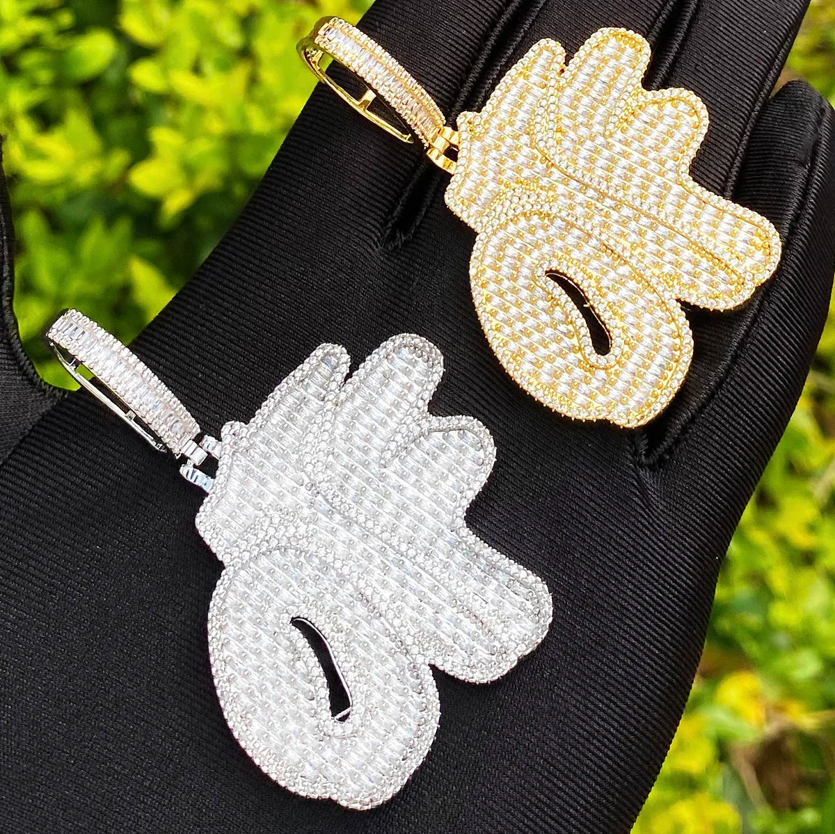 OTF | VVS 5AA+ Diamond CZ Only The Family Hip Hop Pendant Chain