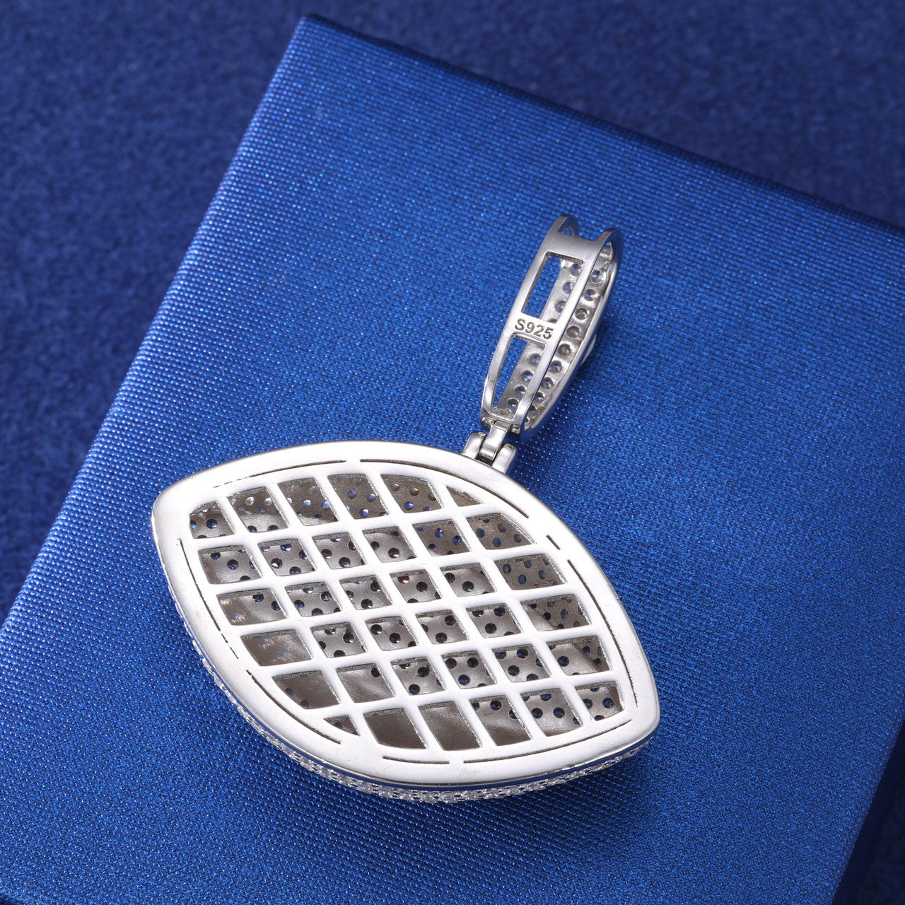 VVS Evil Eye | Moissanite Diamond Sterling Silver Hip Hop Pendant Chain