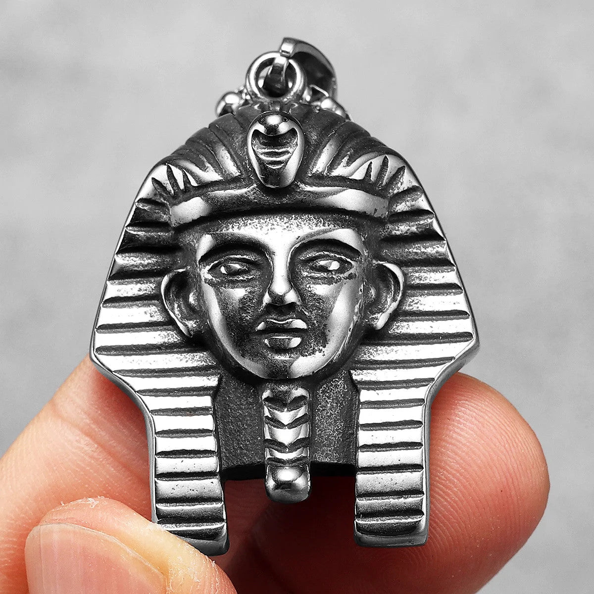 Egypt Pharaoh | No Fade Stainless Steel Ancient African Egyptian Hip Hop Pendant