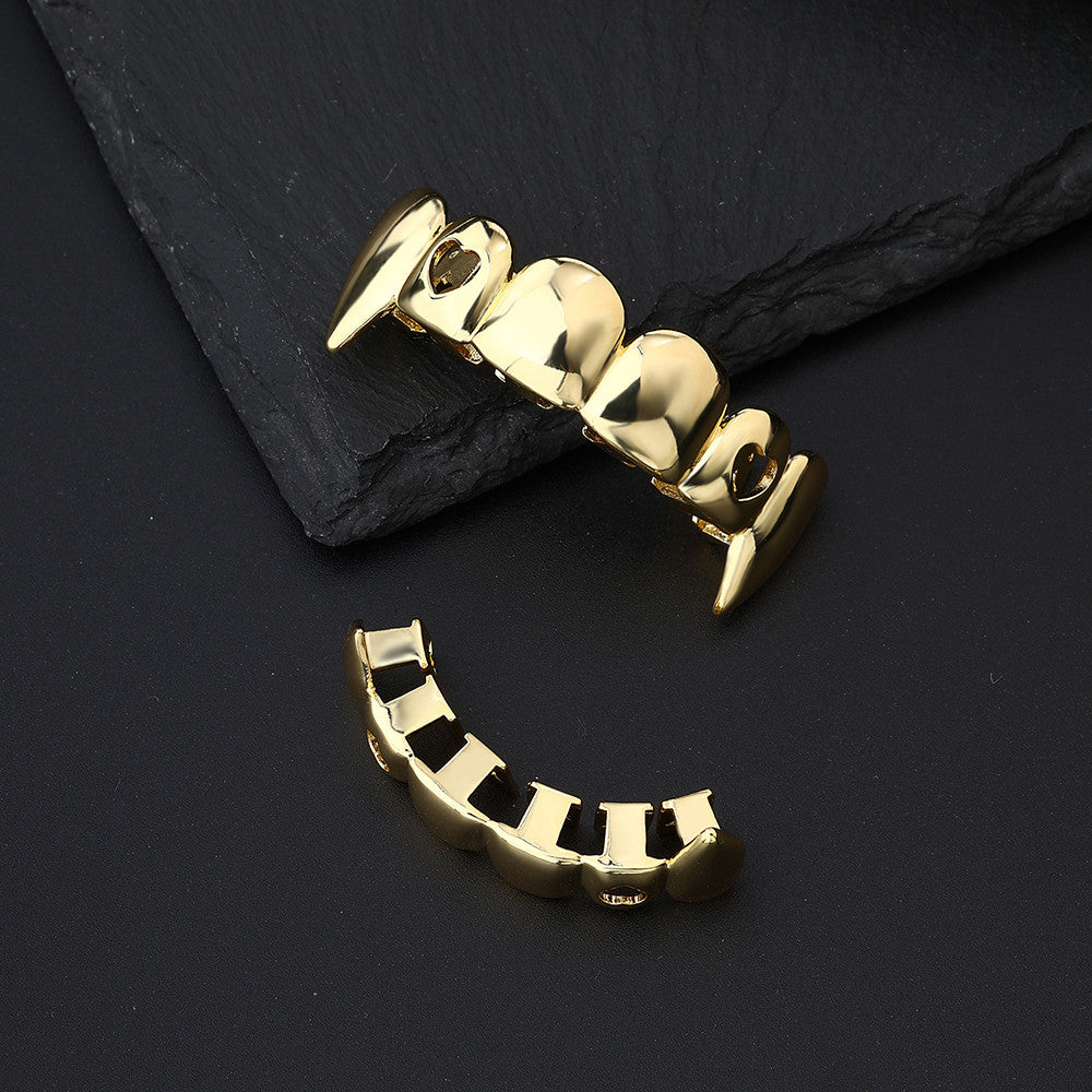 Vampire Heart | Hip Hop Streetwear Open Heart Tooth Teeth Mouth Fang Grillz