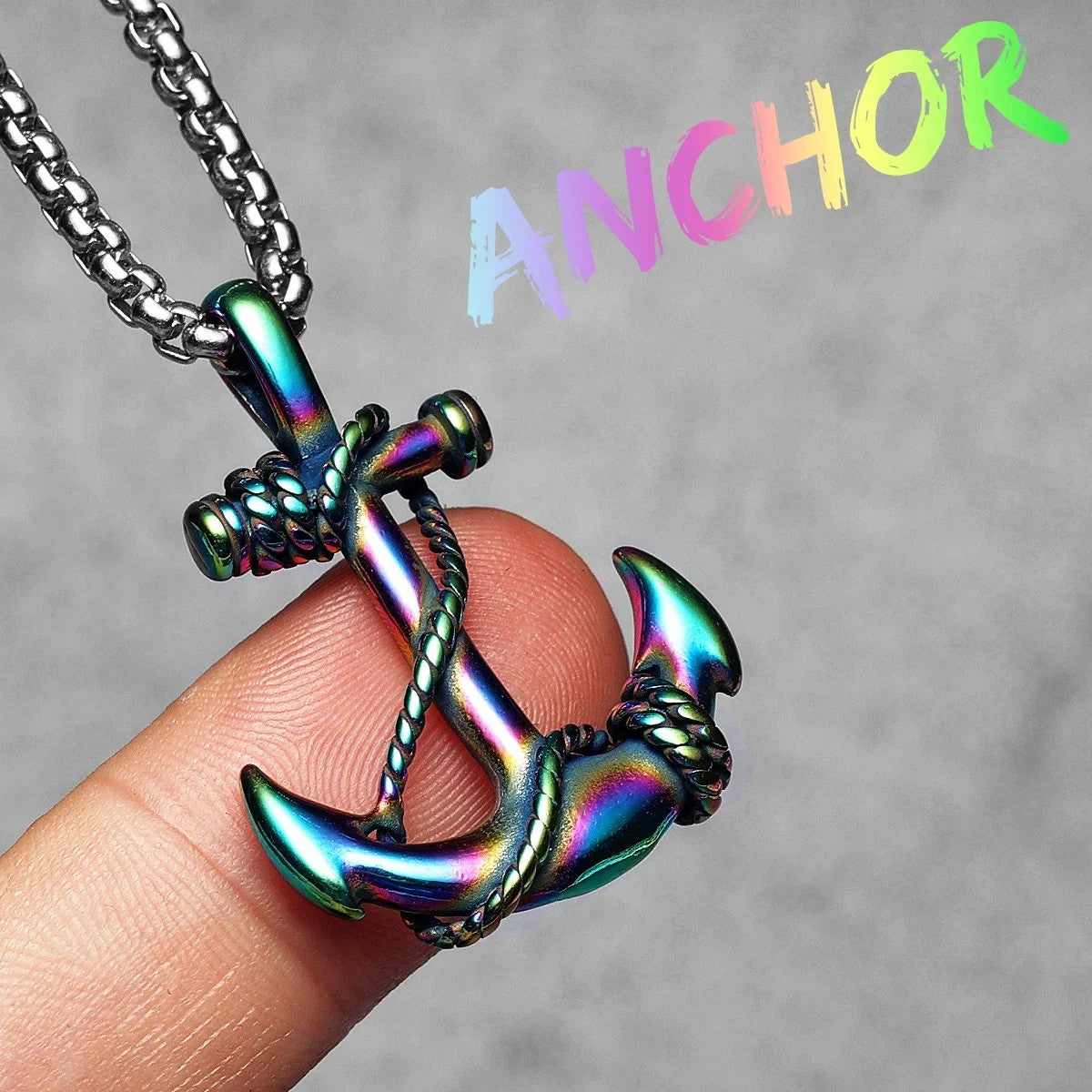 Pirate Collection | 316L No Fade Solid Stainless Steel Anchor Skull Street Wear Pendants