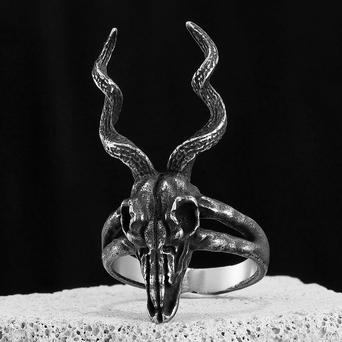 Reindeer Skull | Solid Stainless Steel Unique Personality Streetwear Rings