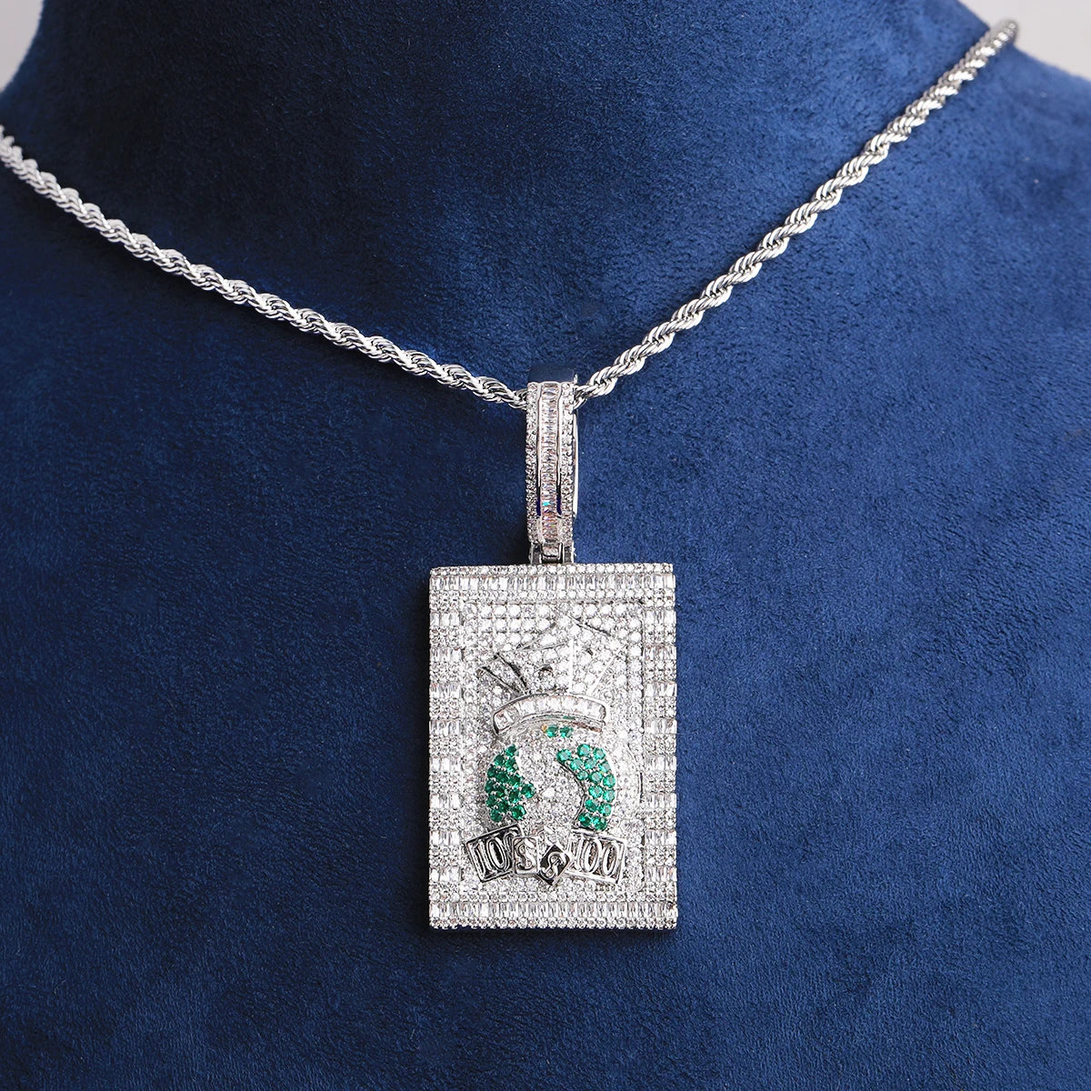 Money Master | VVS Diamond CZ Money Pot Hip Hop Pendant Chain Necklace