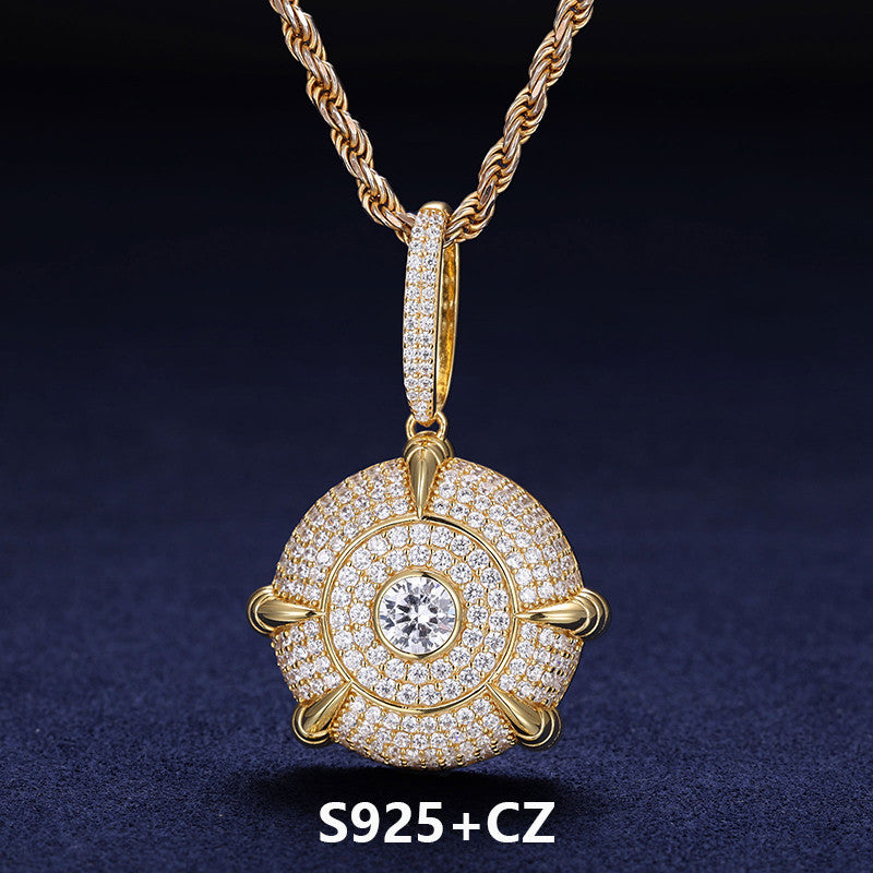 VVS Dragon Claw | Iced Blinged Out Moissanite Diamond Devil's Eye Hip Hop Pendant