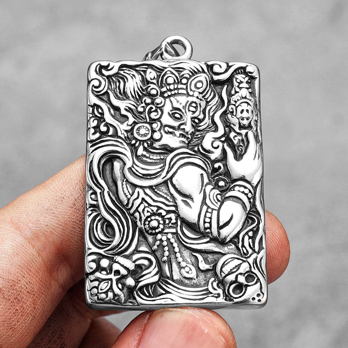 Evil Spirit | 316L No Fade Stainless Steel Buddhism Exorcism Spiritual Ritual Pendants
